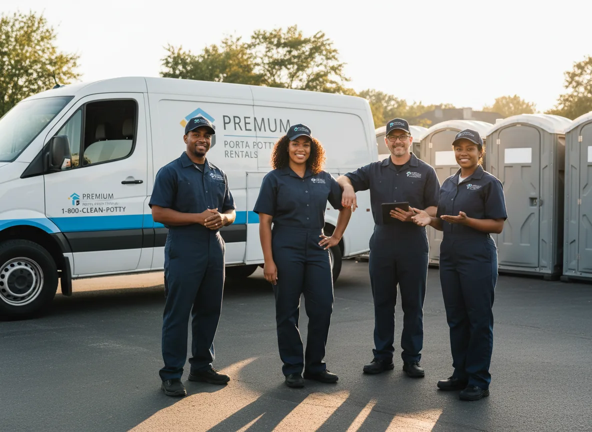 VIP Portable Toilets company in Hammondsville, OH